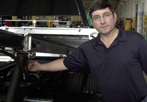 Ron Nespor from Miller industries explains the proper areas to lubrication on your rollback or car carrier.