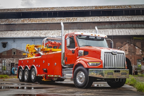 Century 1150 rotator on a western star 49X truck chassis