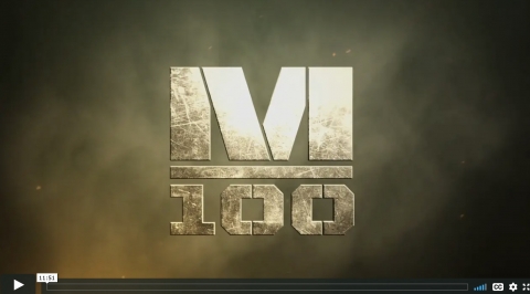 The Century M100 logo is shown on the introduction video.