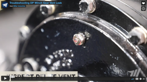 Image showing the the DP Winch gear vent leak troubleshooting video.